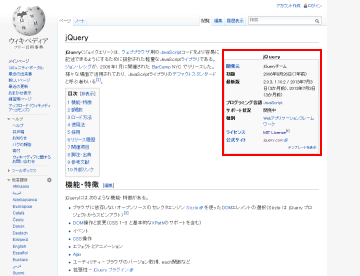 jQuery-wikipedia